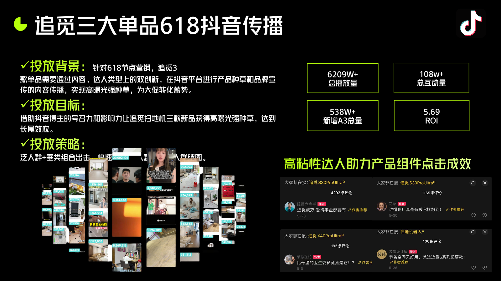 追觅 618项目案例